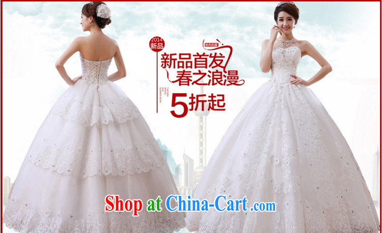 Early definition 2015 new summer wedding bridal wiped his chest to Korean-style graphics thin lace shaggy dress wedding white XXL pictures, price, brand platters! Elections are good character, the national distribution, so why buy now enjoy more preferential! Health