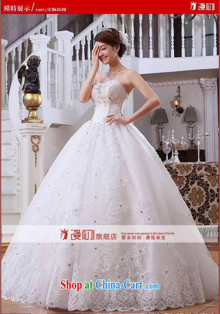 Early definition 2015 new summer wedding bridal wiped his chest to Korean-style graphics thin lace shaggy dress wedding white XXL pictures, price, brand platters! Elections are good character, the national distribution, so why buy now enjoy more preferential! Health