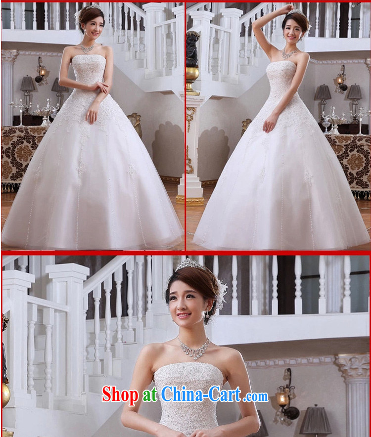 Early definition 2015 new wedding bridal marriage wedding Korean Princess lace wiped his chest to A swing wedding white XXL pictures, price, brand platters! Elections are good character, the national distribution, so why buy now enjoy more preferential! Health