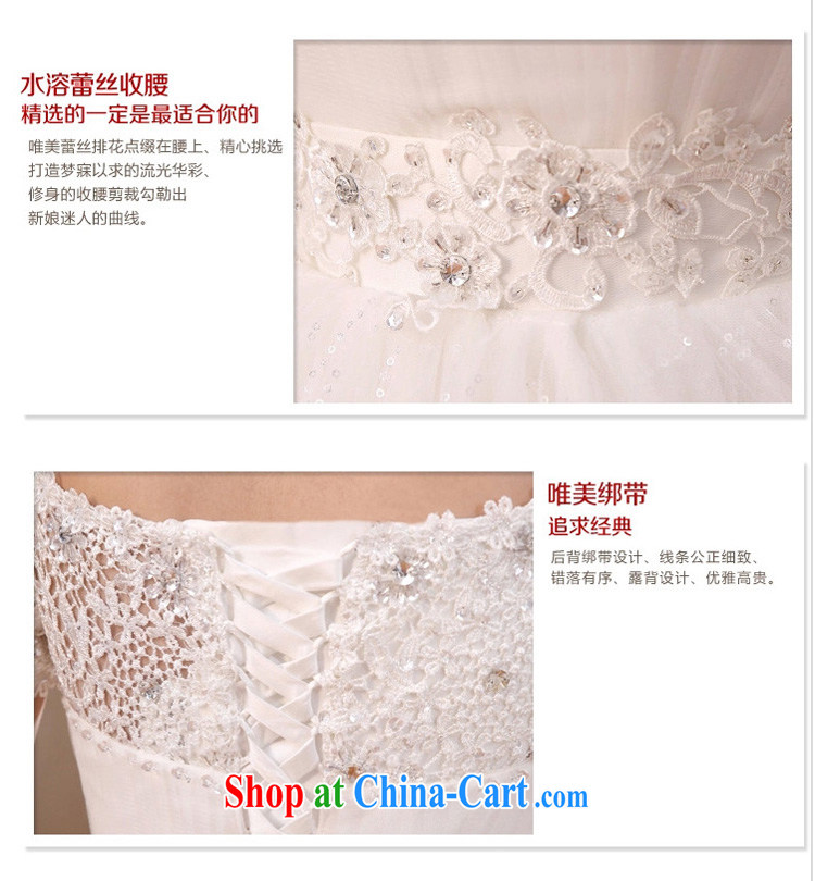 Early spread new 2015 wedding a Field shoulder short-sleeve water-soluble lace wedding Korean video thin with wedding white XXL pictures, price, brand platters! Elections are good character, the national distribution, so why buy now enjoy more preferential! Health