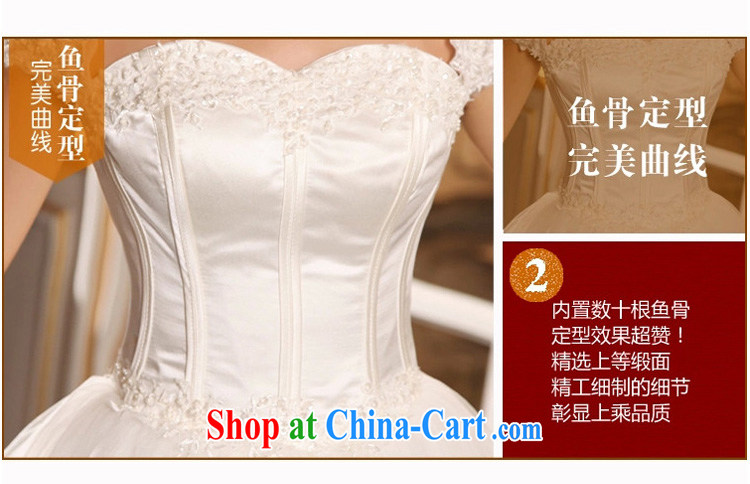 Early definition 2015 new Korean elegant bridal package shoulder lace wedding a shoulder to align marriage wedding white XXL pictures, price, brand platters! Elections are good character, the national distribution, so why buy now enjoy more preferential! Health