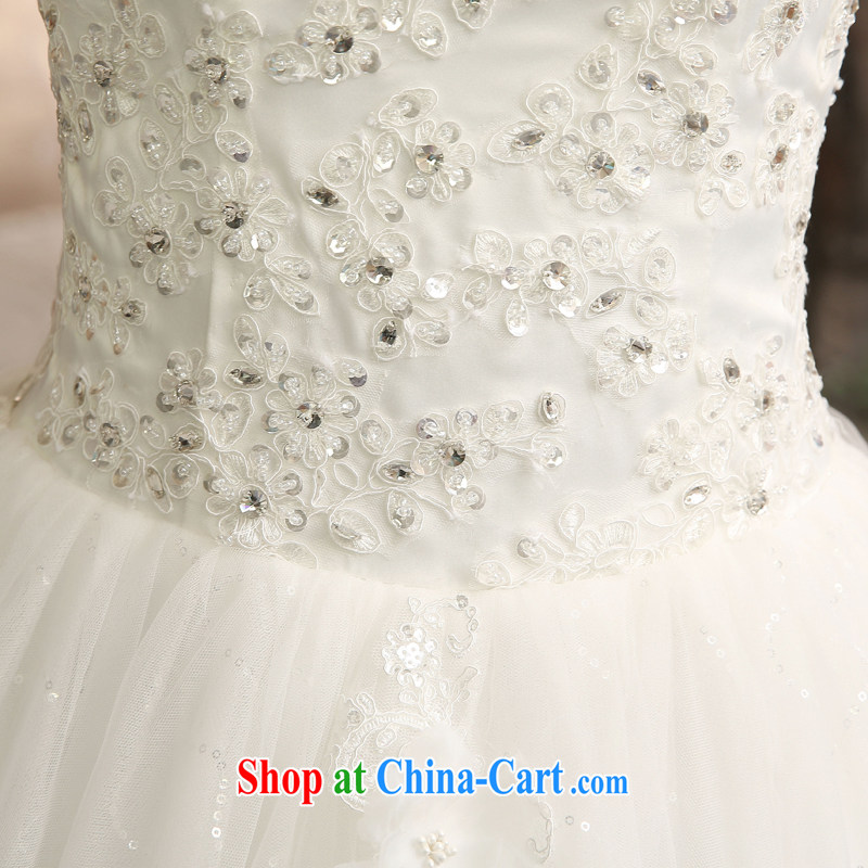 Honey, Bride With wedding dresses fashion 2015 New Dual shoulder straps V collar sexy beauty graphics thin brides home yarn white XXL, honey, bride, shopping on the Internet