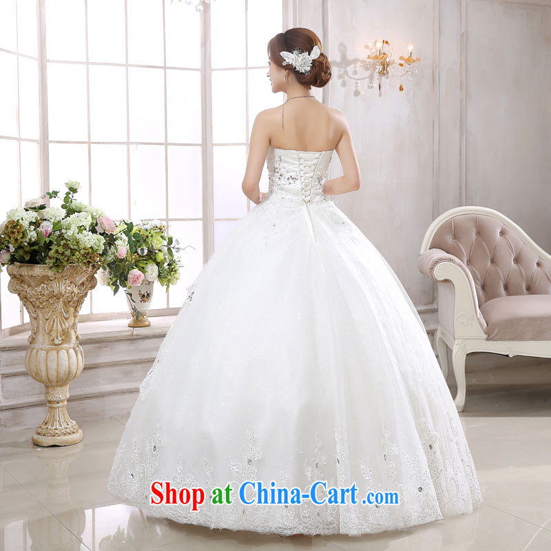 Rain is still Yi marriages 2015 new wedding dresses and stylish high-end atmosphere married Princess yarn graphics thin wiped his chest to HS 873 white M, rain is Yi, and shopping on the Internet