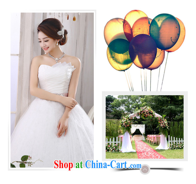 Rain is still clothing bridal wedding dress 2015 new stylish wiped his chest simple Princess elegant alignment to bind with white wedding HS 874 white S pictures, price, brand platters! Elections are good character, the national distribution, so why buy now enjoy more preferential! Health
