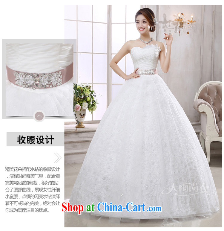 Rain is still clothing bridal wedding dress 2015 new stylish wiped his chest simple Princess elegant alignment to bind with white wedding HS 874 white S pictures, price, brand platters! Elections are good character, the national distribution, so why buy now enjoy more preferential! Health