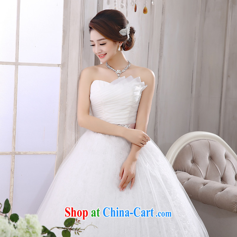 Rain is still clothing bridal wedding dress 2015 new stylish and wiped his chest in short, Princess and elegant with a strap white wedding HS 874 white S, rain is clothing, and shopping on the Internet