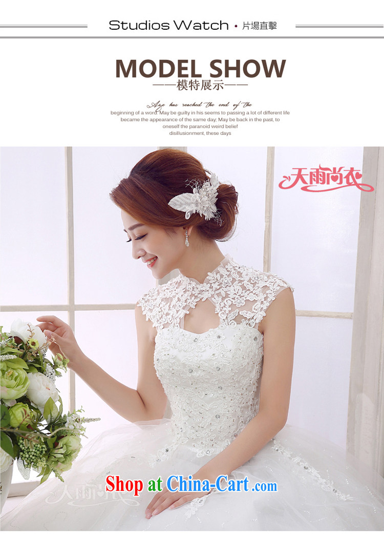 Rain is still clothing bridal wedding dress 2015 new Korean code inserts drill and elegant with a strap attached also lace sexy white wedding HS 877 white L pictures, price, brand platters! Elections are good character, the national distribution, so why buy now enjoy more preferential! Health