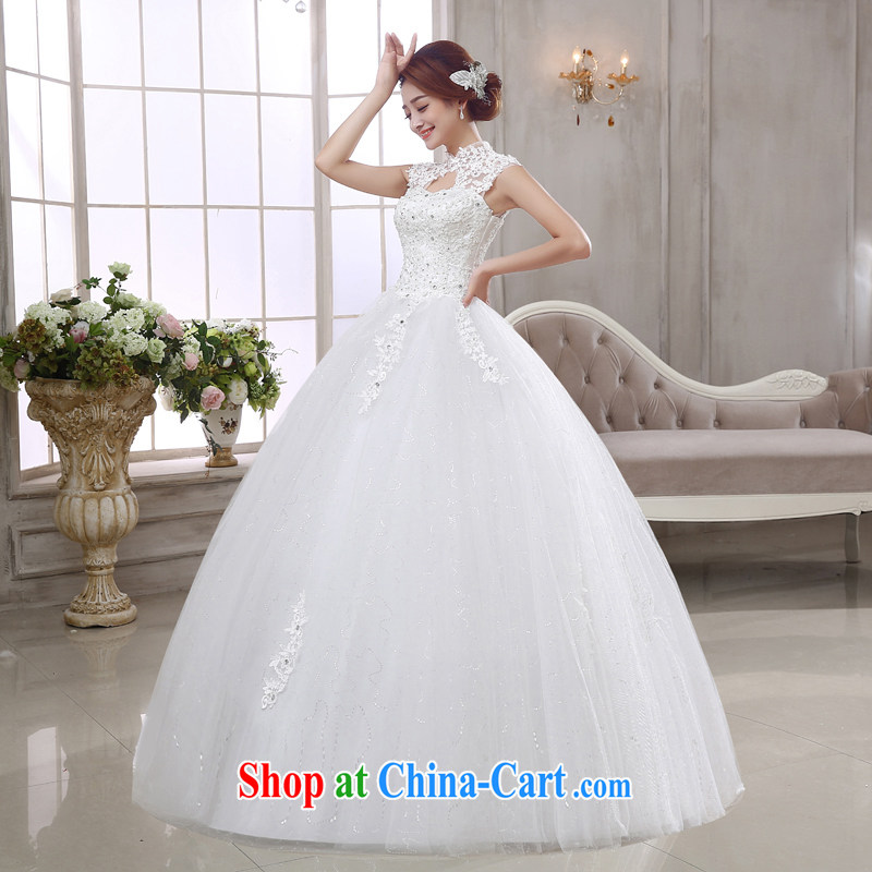 Rain is still clothing bridal wedding dress 2015 new Korean code inserts drill and elegant with a strap attached also lace sexy white wedding HS 877 white L, rain is clothing, and shopping on the Internet