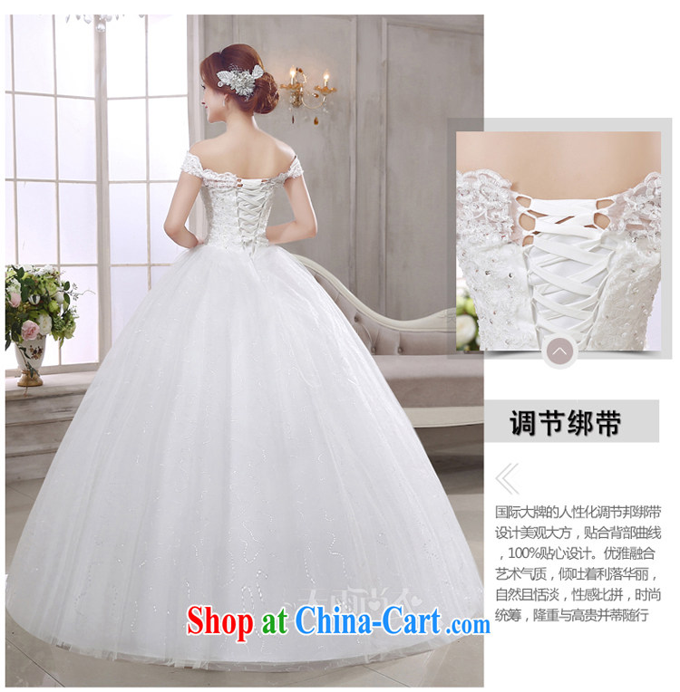 Rain Coat yet stylish marriages 2015 stars, white yarn Korean Princess married a Field shoulder lace larger Wedding Video thin HS 878 white XXL pictures, price, brand platters! Elections are good character, the national distribution, so why buy now enjoy more preferential! Health