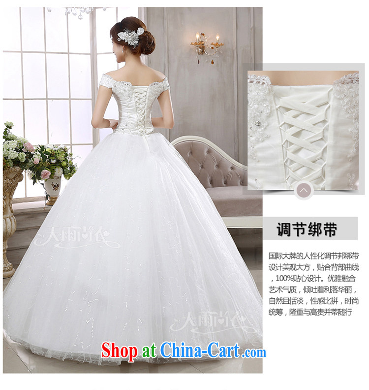 Rain is still clothing wedding dresses 2015 new bride wedding Korean Princess married Yi White Field shoulder lace nails Pearl graphics thin with HS paragraph 882 white XXL pictures, price, brand platters! Elections are good character, the national distribution, so why buy now enjoy more preferential! Health