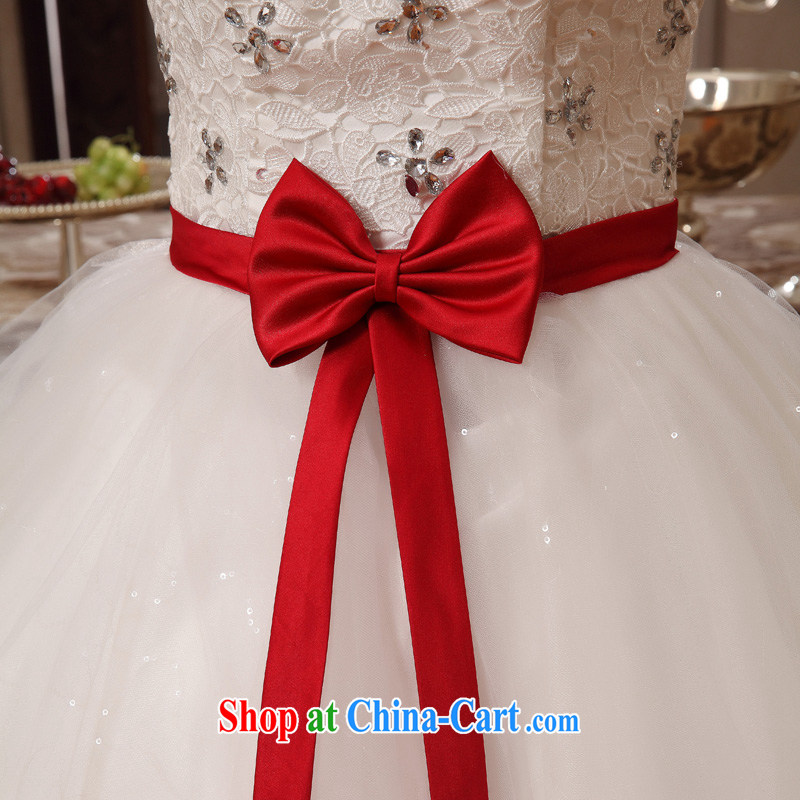 A good service in 2015, the royal bride wedding field shoulder lace large, thick MM graphics thin wedding dresses white 8XL, good service, and, shopping on the Internet
