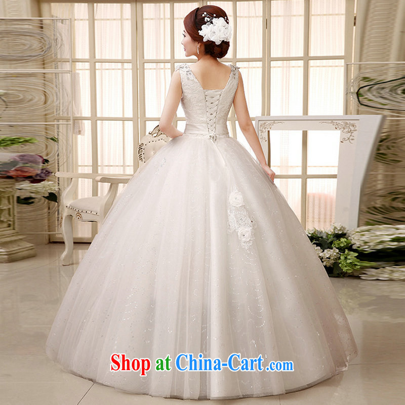 Still, 12,014 new bridal wedding dresses fine lace Openwork package shoulder luxury wedding dresses Al 00,283 white XXL, there is, and that, on-line shopping
