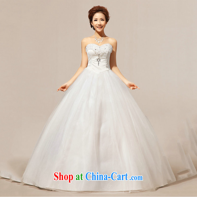 Still, 12,014 new wedding wiped his chest crystal Korean wedding dresses Al 00,274 white XXL, it's a, and shopping on the Internet