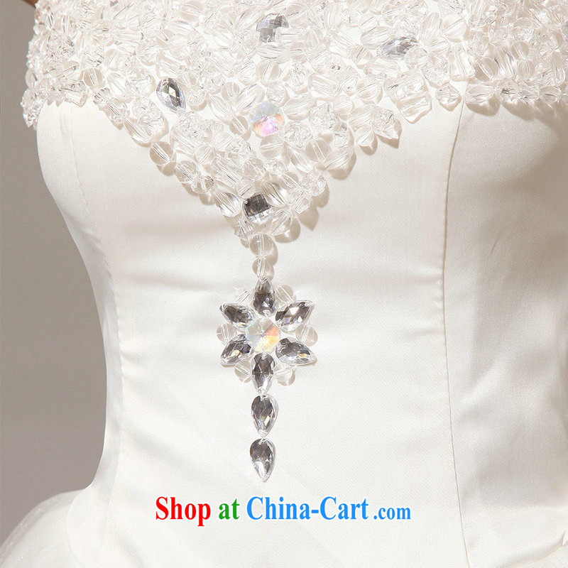 Still, 12,014 new wedding wiped his chest crystal Korean wedding dresses Al 00,274 white XXL, it's a, and shopping on the Internet