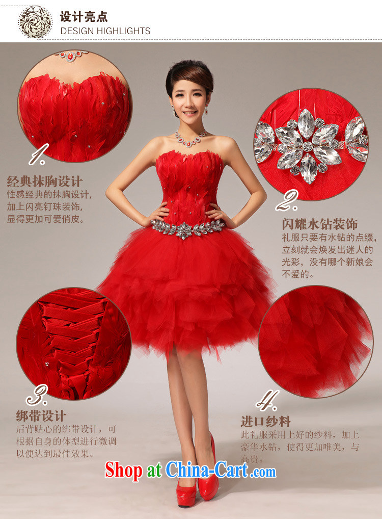Still, 12,014 new dress uniform toasting red dress small dress Al 00,271 red XXL pictures, price, brand platters! Elections are good character, the national distribution, so why buy now enjoy more preferential! Health