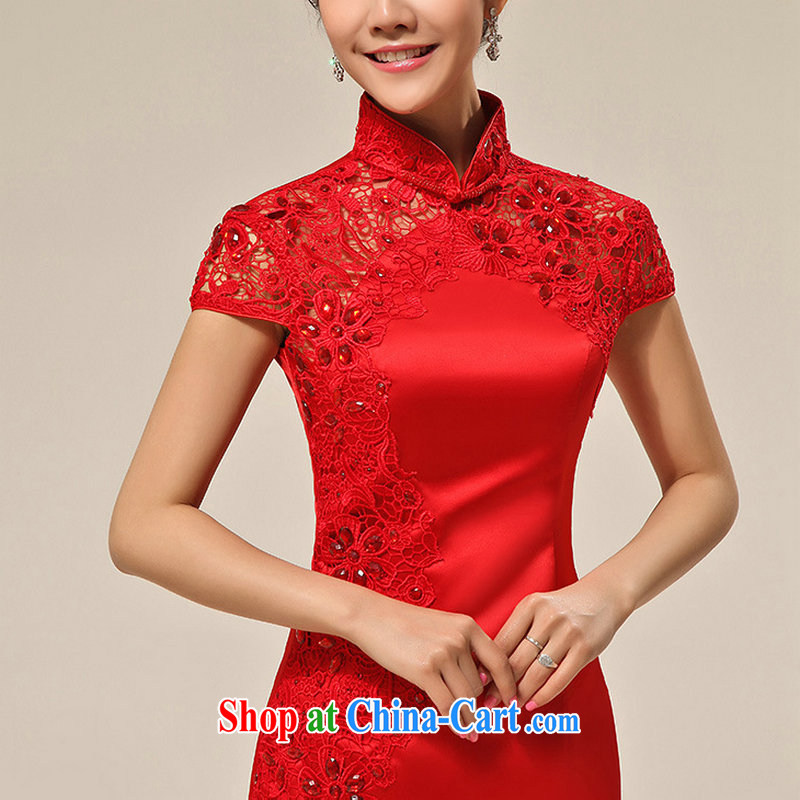 There's a new red dresses wedding dresses wedding dresses bridal short bows, Al serving 00,257 red XXL, there's a, shopping on the Internet