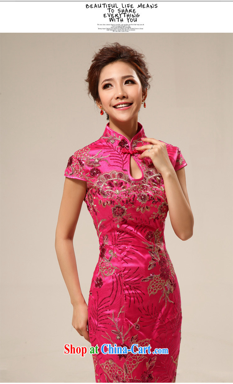 There's a new retro marriage ceremonies improved cheongsam hospitality service cheongsam dress Al of 00,255 red XXL pictures, price, brand platters! Elections are good character, the national distribution, so why buy now enjoy more preferential! Health