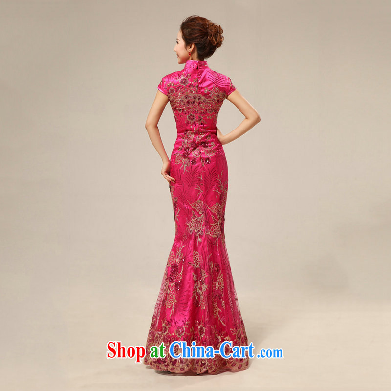 There's a new, Retro marriage ceremonies improved cheongsam hospitality service cheongsam dress Al of 00,255 red XXL, still, and that, on-line shopping