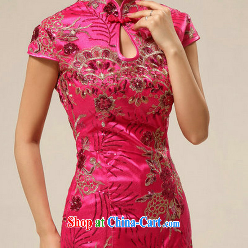 There's a new, Retro marriage ceremonies improved cheongsam hospitality service cheongsam dress Al of 00,255 red XXL, still, and that, on-line shopping