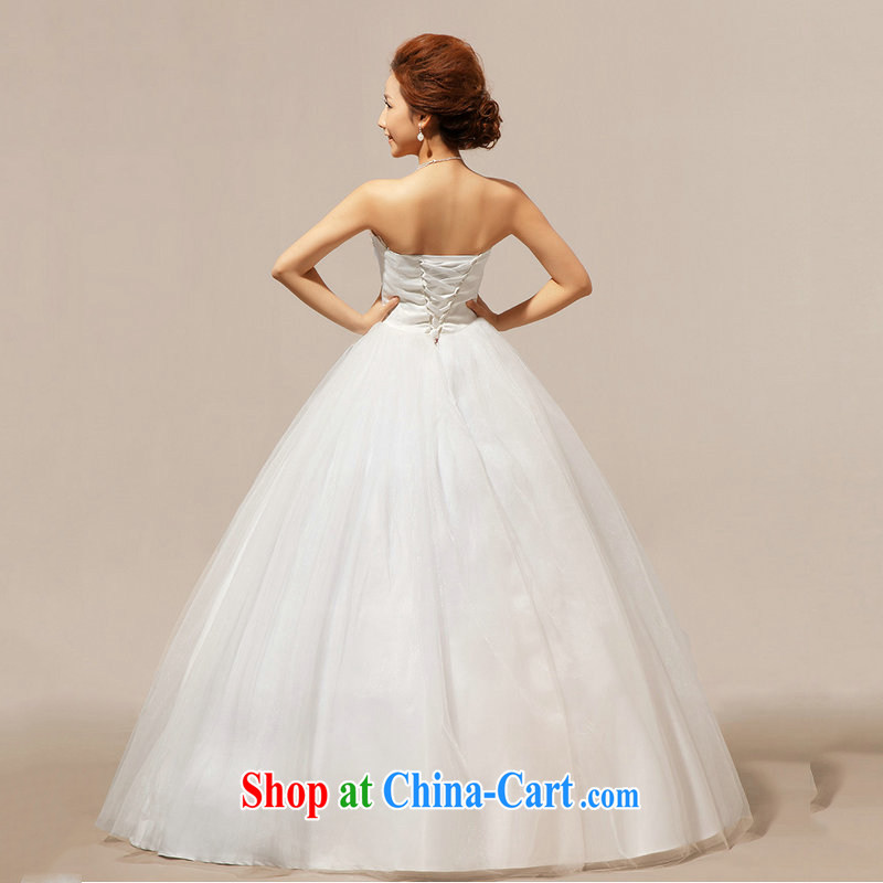 Still, 12,014 new wedding wiped his chest crystal Korean wedding dresses Al 00,332 white XXL, it's a, and shopping on the Internet