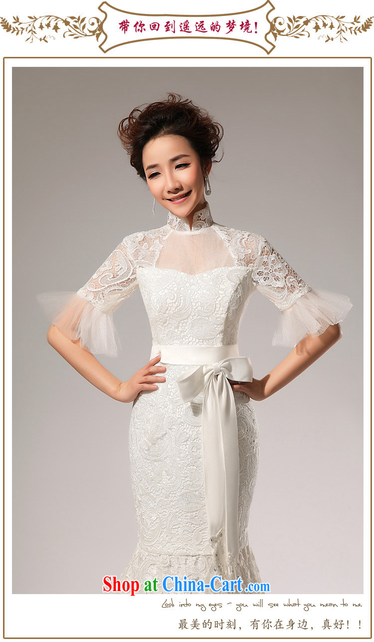Still, 12,014 in new small crowsfoot spring and summer in the cuff collar lace-tail wedding Al 00,309 white XXL pictures, price, brand platters! Elections are good character, the national distribution, so why buy now enjoy more preferential! Health
