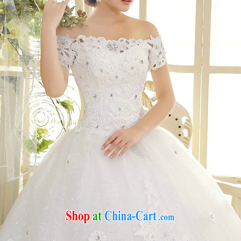There's a new paragraph 2014 tie-in with the Field shoulder shaggy skirts bridal Princess wedding Al 00,306 white XL, yet, and that, on-line shopping