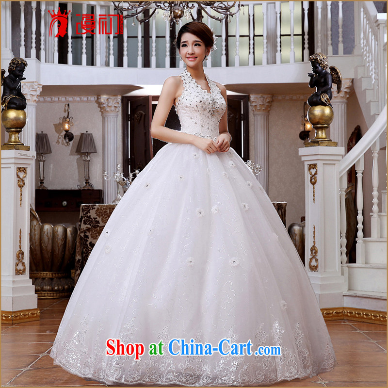 Early definition is also wedding dresses new 2015 diamond jewelry flowers with strap wedding V-neck bridal the wedding white XXL, diffuse, and shopping on the Internet