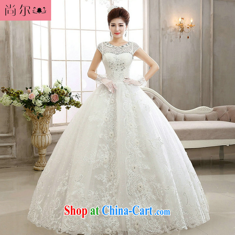 Still, 12,014 new Korean bridal white lace long-sleeved with wedding sweet Princess wedding Al 00,299 white XXL