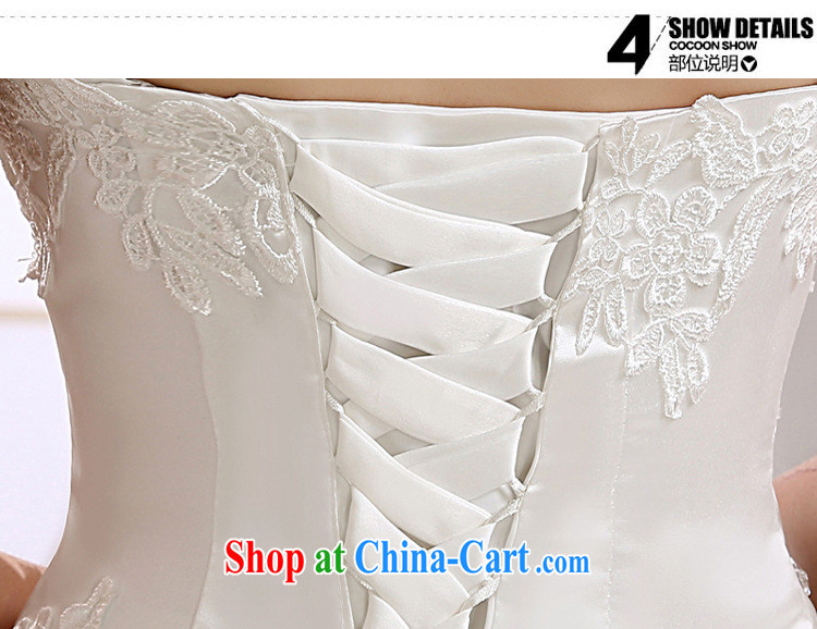 Still, 12,014 new stylish wedding dresses Korean version the shoulder with straps drill wedding Al 00,294 white XXL pictures, price, brand platters! Elections are good character, the national distribution, so why buy now enjoy more preferential! Health