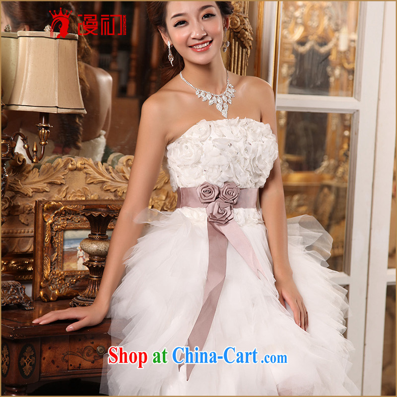 Early definition wedding dresses new 2015 Korean sweet Mary Magdalene Princess chest short before long small tail marriages wedding white. Contact Customer Service, early definition, shopping on the Internet