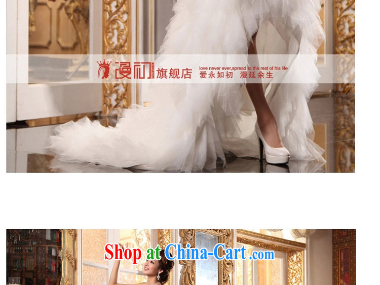 Early definition wedding dresses new 2015 Korean sweet Mary Magdalene Princess chest short before long small tail marriages wedding white. Contact Customer Service pictures, price, brand platters! Elections are good character, the national distribution, so why buy now enjoy more preferential! Health