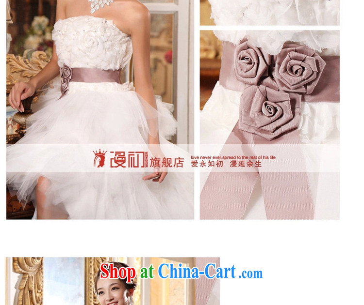 Early definition wedding dresses new 2015 Korean sweet Mary Magdalene Princess chest short before long small tail marriages wedding white. Contact Customer Service pictures, price, brand platters! Elections are good character, the national distribution, so why buy now enjoy more preferential! Health