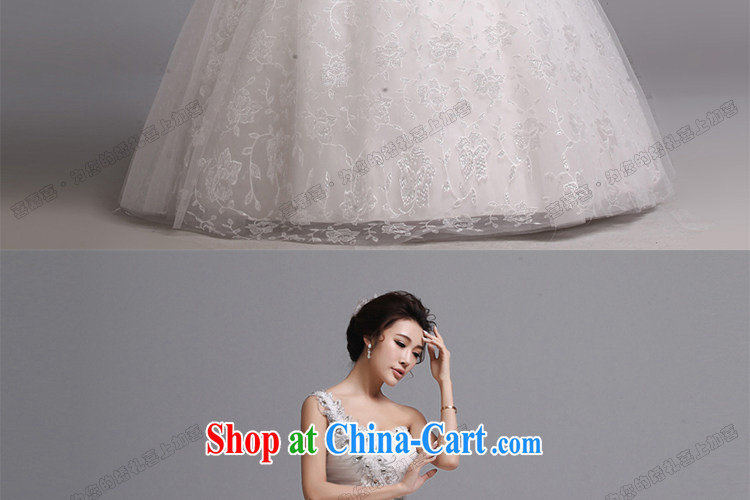 Hi Ka-hi wedding dresses 2014 new sense of the shoulder with a strap marriages and stylish Korean wedding J 021 white XXL pictures, price, brand platters! Elections are good character, the national distribution, so why buy now enjoy more preferential! Health
