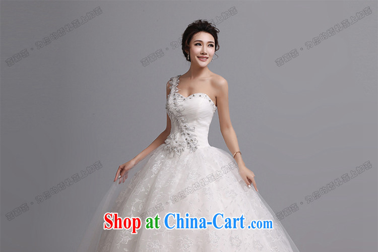 Hi Ka-hi wedding dresses 2014 new sense of the shoulder with a strap marriages and stylish Korean wedding J 021 white XXL pictures, price, brand platters! Elections are good character, the national distribution, so why buy now enjoy more preferential! Health