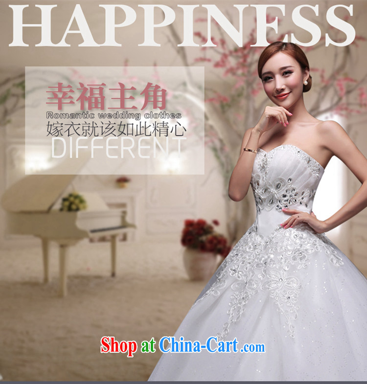 Hi Ka-hi wedding dresses new 2014 Korean Beauty graphics thin new, wipe off his chest to tie wedding J 017 white XXL pictures, price, brand platters! Elections are good character, the national distribution, so why buy now enjoy more preferential! Health