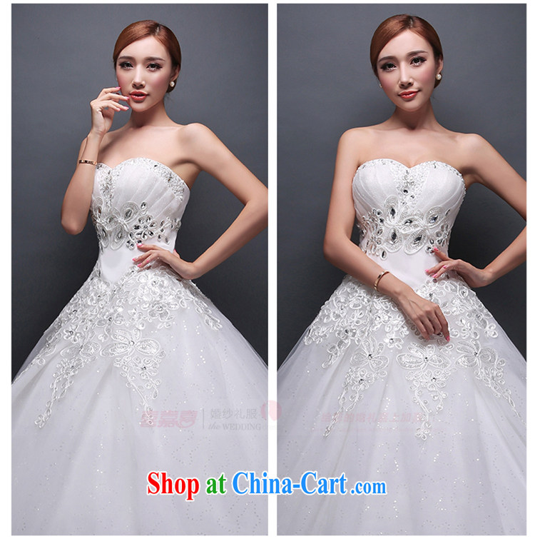 Hi Ka-hi wedding dresses new 2014 Korean Beauty graphics thin new, wipe off his chest to tie wedding J 017 white XXL pictures, price, brand platters! Elections are good character, the national distribution, so why buy now enjoy more preferential! Health