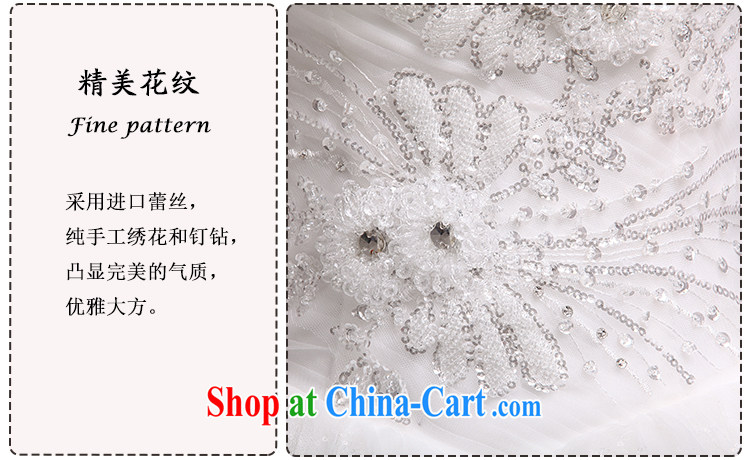Hi Ka-hi wedding dresses 2014 new Korean version wiped his chest and tied with marriages wedding J 014 white XXL pictures, price, brand platters! Elections are good character, the national distribution, so why buy now enjoy more preferential! Health