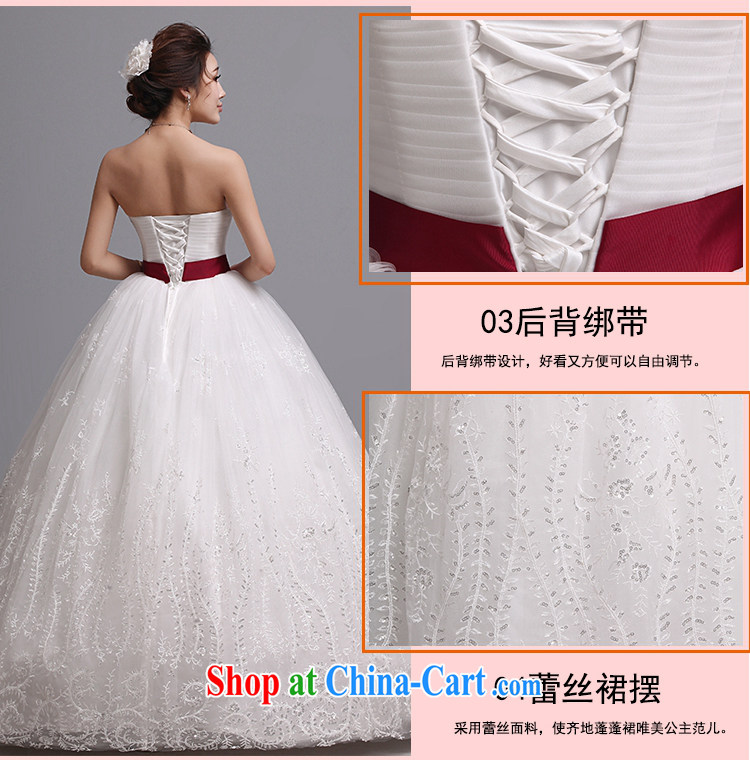 Hi Ka-hi wedding dresses 2014 new Korean version wiped his chest and tied with marriages graphics thin wedding J 009 white XXL pictures, price, brand platters! Elections are good character, the national distribution, so why buy now enjoy more preferential! Health
