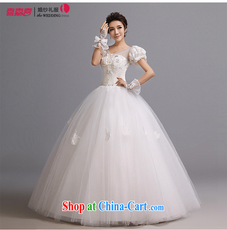Hi, HI wedding dresses 2015 new retro Palace Princess cuff straps shaggy dress flare bridal package shoulder wedding J 005 white XXL pictures, price, brand platters! Elections are good character, the national distribution, so why buy now enjoy more preferential! Health