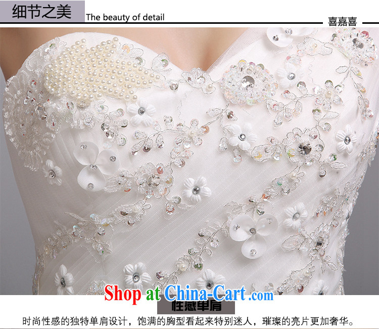 Hi Ka-hi wedding dresses spring 2014 new Korean drill straps with strap, shoulder wedding J 004 white XXL pictures, price, brand platters! Elections are good character, the national distribution, so why buy now enjoy more preferential! Health