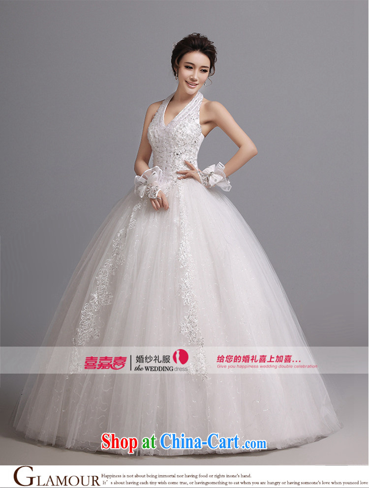 Hi, HI wedding dresses 2014 new Korean Deep V with straps around your neck with lace shaggy wedding J 002 white XXL pictures, price, brand platters! Elections are good character, the national distribution, so why buy now enjoy more preferential! Health