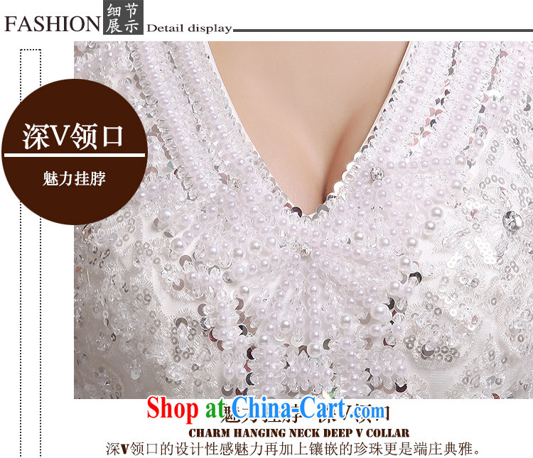 Hi, HI wedding dresses 2014 new Korean Deep V with straps around your neck with lace shaggy wedding J 002 white XXL pictures, price, brand platters! Elections are good character, the national distribution, so why buy now enjoy more preferential! Health