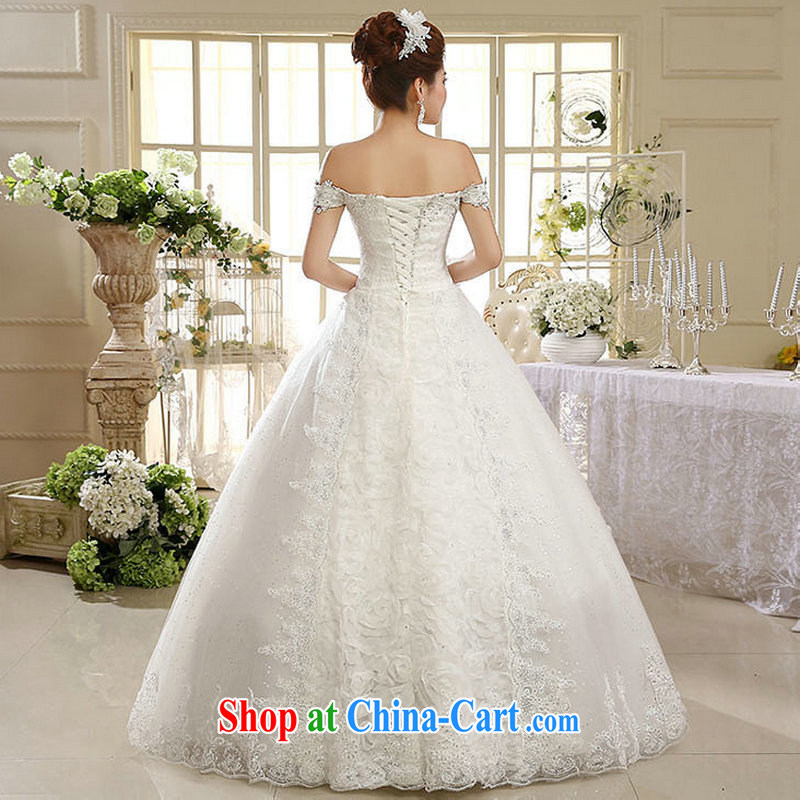 Still, 12,014 New White Dress wedding dresses Korean version the Field shoulder retro lace, Al 00,315 white XXL, there is a , , , shopping on the Internet