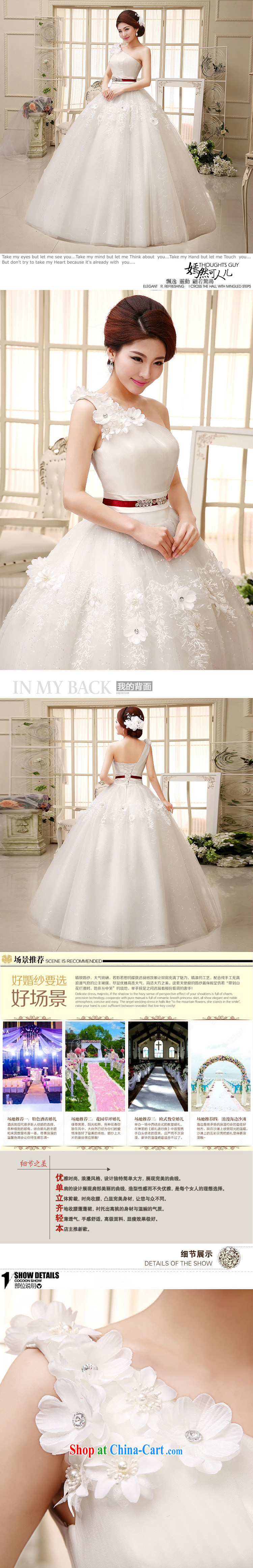 Still, 12,014 new wedding dresses, shoulder shaggy dress stylish manual flowers with wedding Al 00,319 white XXL pictures, price, brand platters! Elections are good character, the national distribution, so why buy now enjoy more preferential! Health