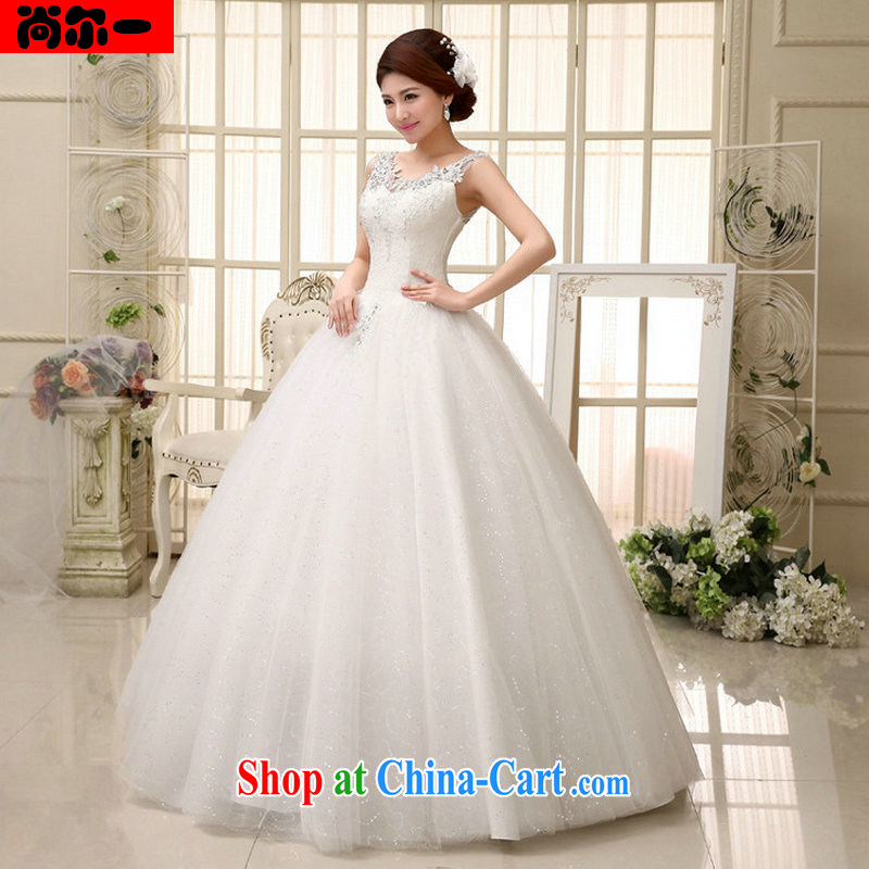 Still, 12,014 new bridal wedding dresses fine lace Openwork package shoulder luxury wedding dresses Al 00,320 white XXL