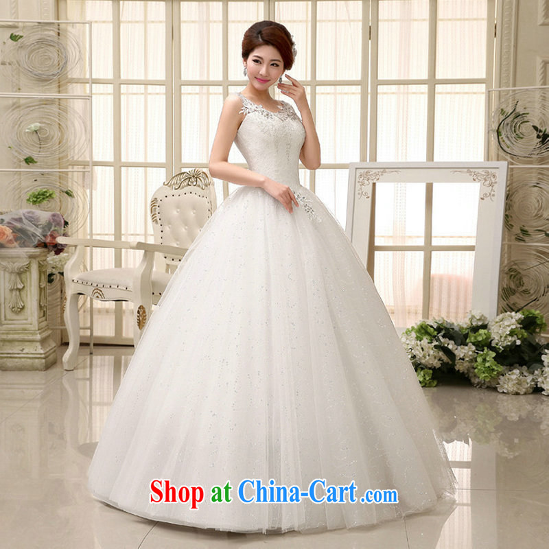 Still, 12,014 new bridal wedding dresses fine lace Openwork package shoulder luxury wedding dresses Al 00,320 white XXL, there is, and that, on-line shopping