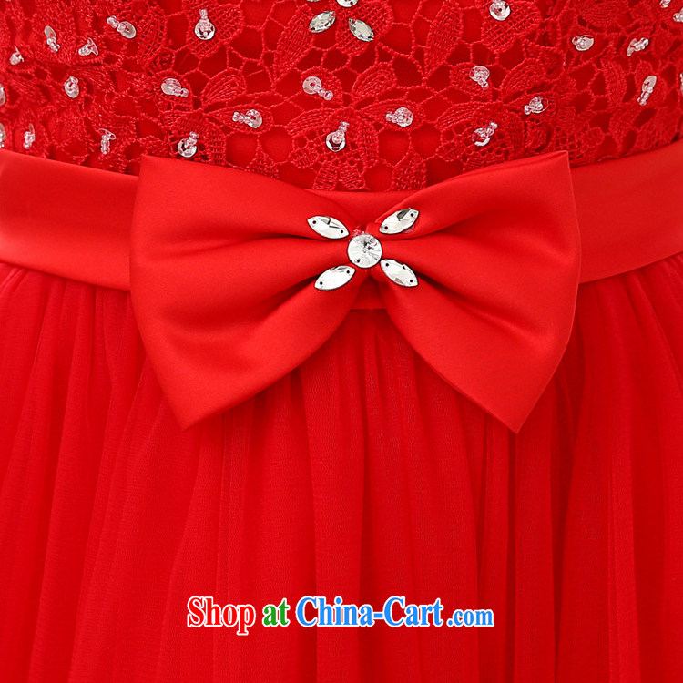 The Chronicles of Narnia 2015 marriages shoulders red short dress style package shoulder bows service beauty bridesmaid clothing Red N 15 - 001 XXL pictures, price, brand platters! Elections are good character, the national distribution, so why buy now enjoy more preferential! Health