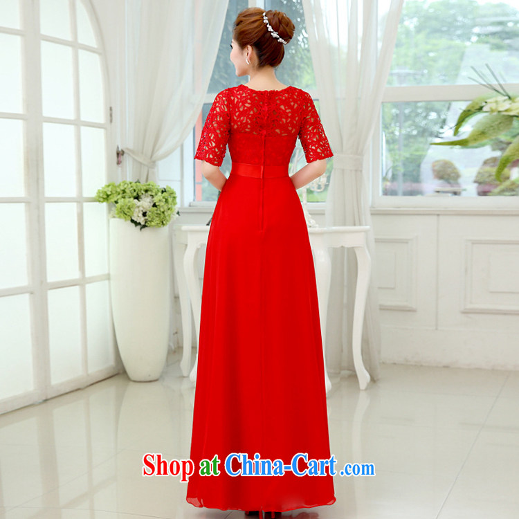 The Chronicles of Narnia 2015 new marriages red evening dress long serving toast beauty lace wedding dress red XXL pictures, price, brand platters! Elections are good character, the national distribution, so why buy now enjoy more preferential! Health