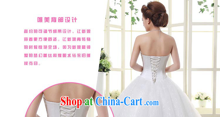 Honey, bride wedding dresses 2015 new, wipe off his chest, Princess marriages the code elegant sweet Korean wedding white XL pictures, price, brand platters! Elections are good character, the national distribution, so why buy now enjoy more preferential! Health