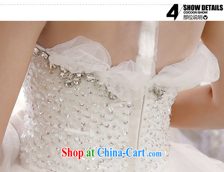 It's a snap to Princess wedding a Field double-shoulder Korean lace bare chest wedding tie shaggy skirts XS 1305 white XXL pictures, price, brand platters! Elections are good character, the national distribution, so why buy now enjoy more preferential! Health